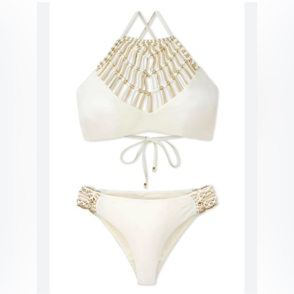 WET Swimwear Other - WET Swimwear Riviera Maya lvory Top (S) and Bottoms (M)